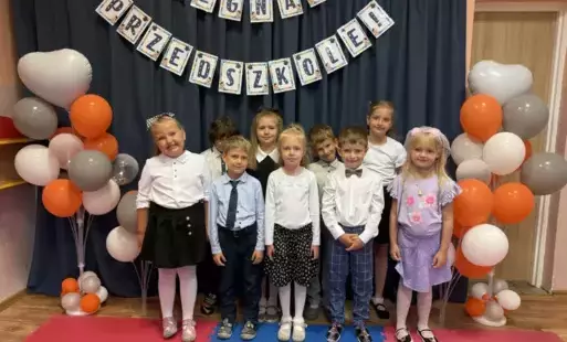 Dzieci 6-letnie kończące edukację przedszkolną 